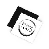 Legen Sie mein Logo auf Quadratische Visitenkarte