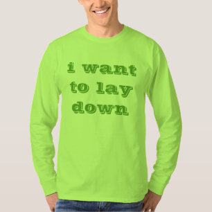 LEGEN SIE SHIRT NIEDER