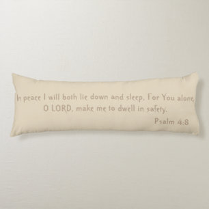 Legen Sie sich nieder und schlafen Sie das Kissen