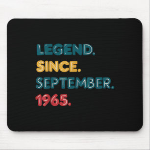 Legend 1965 60. Geburtstagsgeschenke für Männer Fr Mousepad