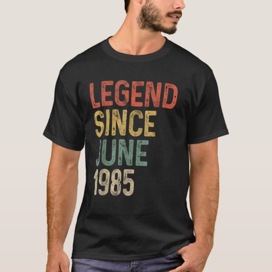 Legend 1985 40th Birthday Gifts for Men Women 40 Y T-Shirt (Vorderseite)