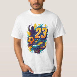 Legend 23 Sports T-Shirt - Basketball & Fußball Fu