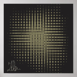 Legend - Abstraktes Kunstposter Poster