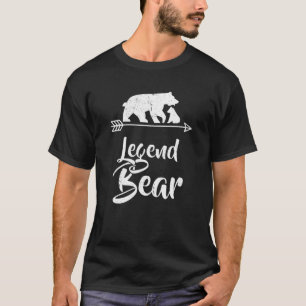 Legend Bear Matching Familienweihnachtskostüm T-Shirt