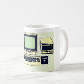 Legend Commodore 64 Retro Computer Kaffeetasse (VorderseiteRechts)