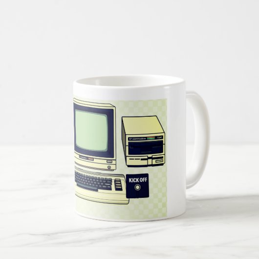 Legend Commodore 64 Retrocomputer Kaffeetasse (VorderseiteRechts)