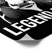 Legend Dairy, Cool Cow With Sungles  Poster (Ecke)