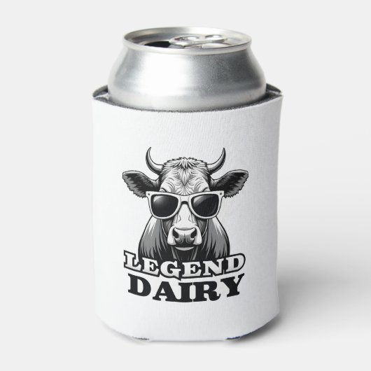 Legend Dairy Funny Farmer Cow Farmer Pun Graphic T Dosenkühler (Kanne Vorderseite)