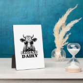Legend Dairy Funny Farmer Cow Farmer Pun Graphic T Fotoplatte (Seite)