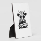 Legend Dairy Funny Farmer Cow Farmer Pun Graphic T Fotoplatte (Seite)