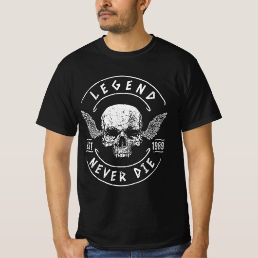 Legend Die 1989 nie T-Shirt (Vorderseite)
