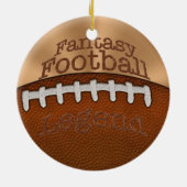 Legend Fantasy Football Ornamente (Hinten)