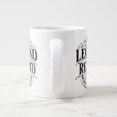 Legend hat 2023 nicht mein Problem-Pensionierung g Jumbo-Tasse (Rückseite)
