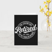 Legend hat das Jahr 2025 nicht mehr mein Problem Karte (Gelbe Blume)