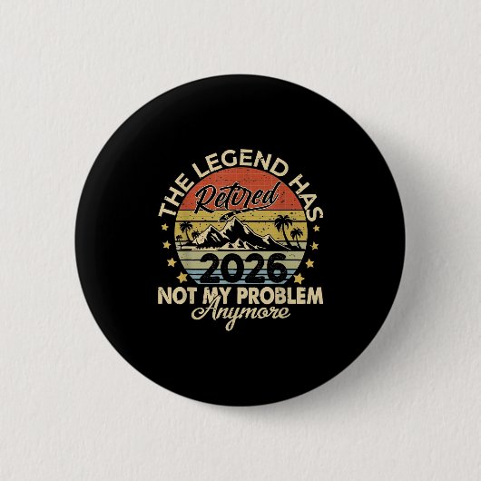 Legend hat das Jahr 2026 nicht mehr mein Problem Button (Vorderseite)
