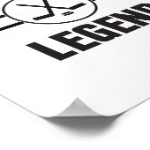 Legend Hockey Poster (Ecke)