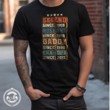 Legend Husband Daddy Grandpa Maßgeschneiderter T -