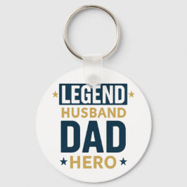 Legend Husband Vater Hero Schlüsselanhänger