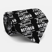 Legend ist 2021 in Rente gegangen Krawatte (Gerollt)