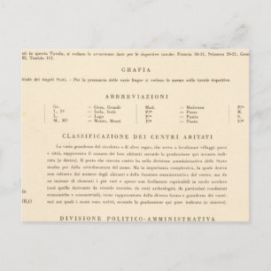 Legend Italy 2223 Postkarte