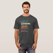 Legend Mann Daddy Papa Est. T-Shirt (Vorne ganz)