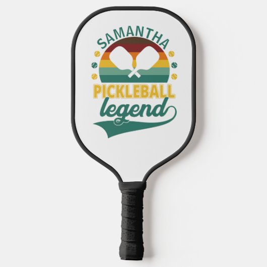 Legend Monogram Pickall Pickleball Schläger (Rückseite)