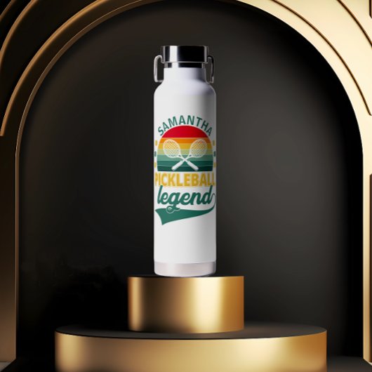 Legend Monogram Pickle Ball Pickleball Trinkflasche