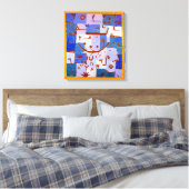 Legend of the Nile | Paul Klee | Leinwanddruck (Insitu (Schlafzimmer))