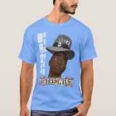 Legend of the West Bass Reeves T-Shirt (Vorderseite)