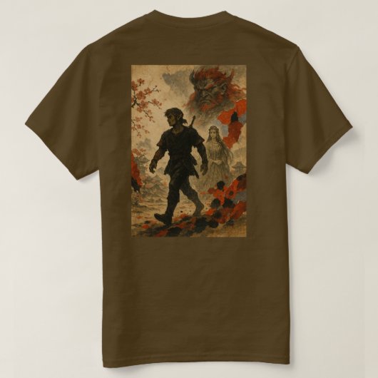 Legend of Zelda T-Shirt (Design Rückseite)