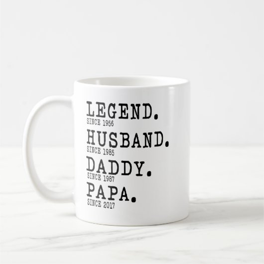 Legend Papa Shirt Kaffeetasse (Links)