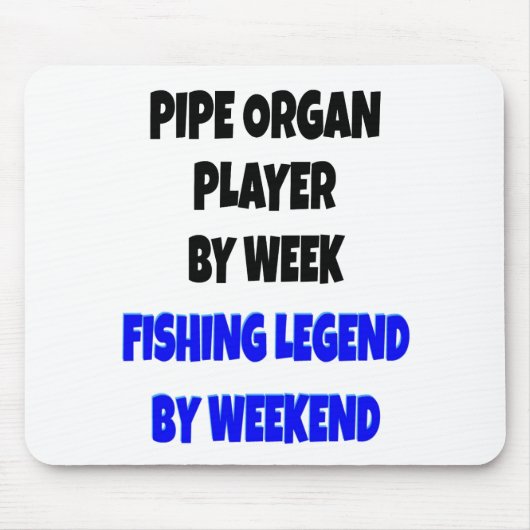 Legend Pipe Orgel Player Mousepad (Vorne)