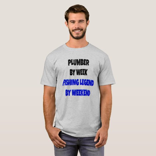 Legend Plumber T-Shirt (Vorne ganz)