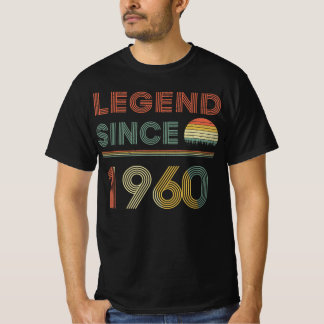 Legend Seit 1960 Vintag Retro , 1960 Tagesgeschenk T-Shirt