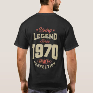 Legend seit 1970 Geburtstagsgeschenk T-Shirt