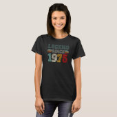 Legend Seit 1975 48. Geburtstag Premium T-Shirt (Vorne ganz)
