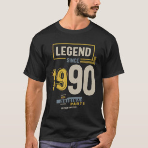 Legend Seit 1990 33. Geburtstag T-Shirt