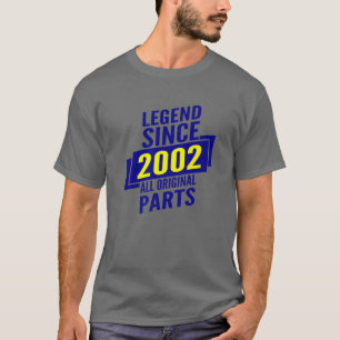 Legend seit 2002 20th Birthday Geschenke Männer ga T-Shirt