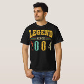 Legend Seit 2004 Man Myth , 2004 Legend Bday Gesch T-Shirt (Vorne ganz)