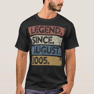 Legend Seit August 2005 16. Geburtstagsgeschenk 16 T-Shirt
