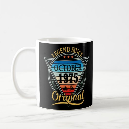 Legend Seit Dezember 1975 Ltd Edition Original 47 Kaffeetasse (Links)