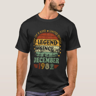 Legend Seit Dezember 1982 41St Geburtstag 41 Jahr  T-Shirt