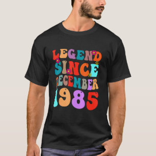 Legend Seit Dezember 1985 Vintager Geburtstag Retr T-Shirt