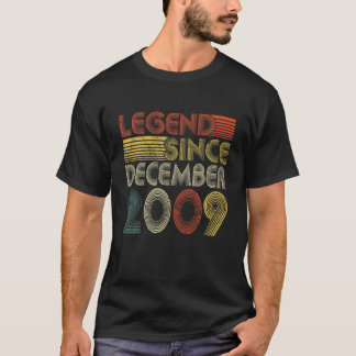 Legend Seit Dezember 2009 Geschenke 11. Geburtstag T-Shirt