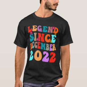Legend Seit Dezember 2022 Vintager Geburtstag Retr T-Shirt