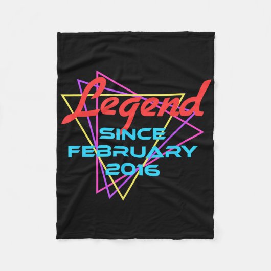 Legend seit Februar 2016 Fleecedecke (Vorderseite)