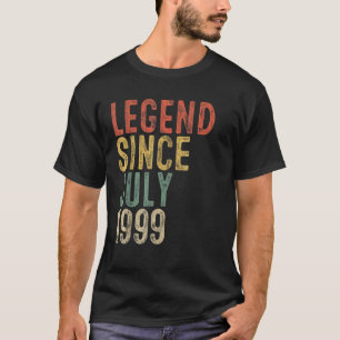 Legend Seit Juli 1999 21. Geburtstagsgeschenk 21 J T-Shirt