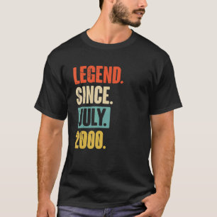 Legend Seit Juli 2000 22 Jahre alt 22. Geburtstag T-Shirt