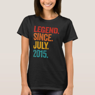 Legend Seit Juli 2015 7. Geburtstag 7 Jahre alt B T-Shirt
