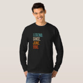Legend Seit Juni 1990 33. Geburtstag T-Shirt (Vorne ganz)